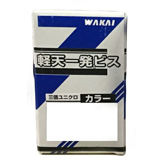 713020W 軽天一発ビス 3.0×20(D＝7)ラッパ カラー 若井産業 | 道具屋オンライン