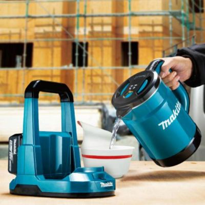 マキタ 【正規店】 充電式ケトル KT360DZ/W (青・白) (バッテリ