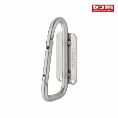 TAJIMA タジマメタルセフ　 ハンドメイド　カナビラフック ブラック Tajima TAJIMA(タジマデザイン) SFSKHI-CS スチール スリム