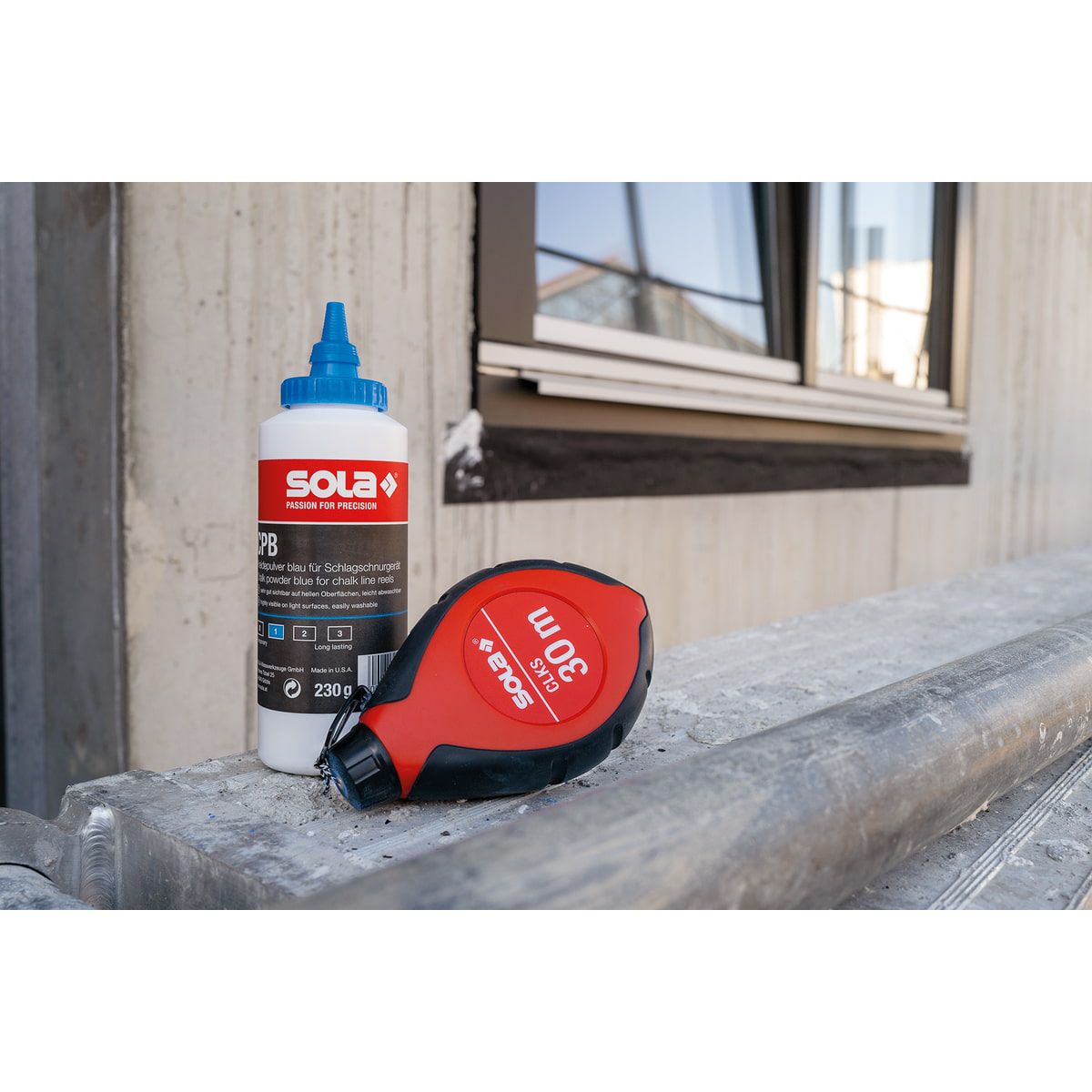 CLKS チョークラインリール 30m SOLA(ソラ)