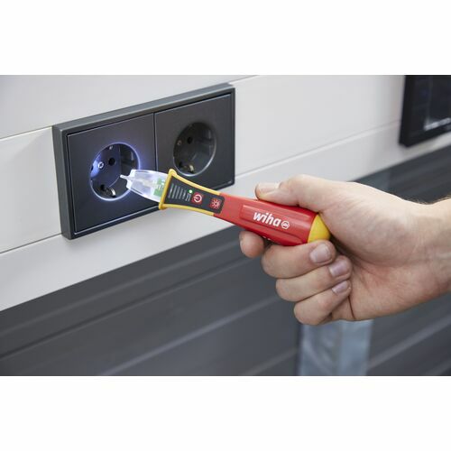 LEDライト付き検電器 12-1000V wiha（ヴィーハ）