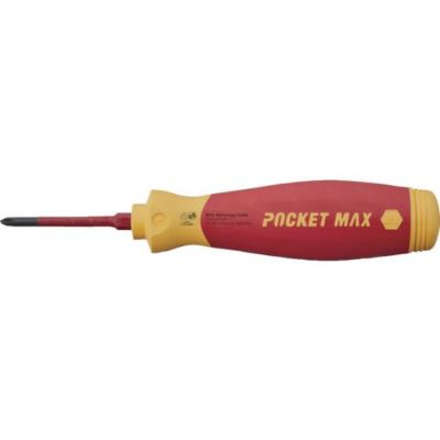 PocketMax electric 絶縁スリムバリオ　差替式ドライバー ビット４本入 wiha（ヴィーハ）