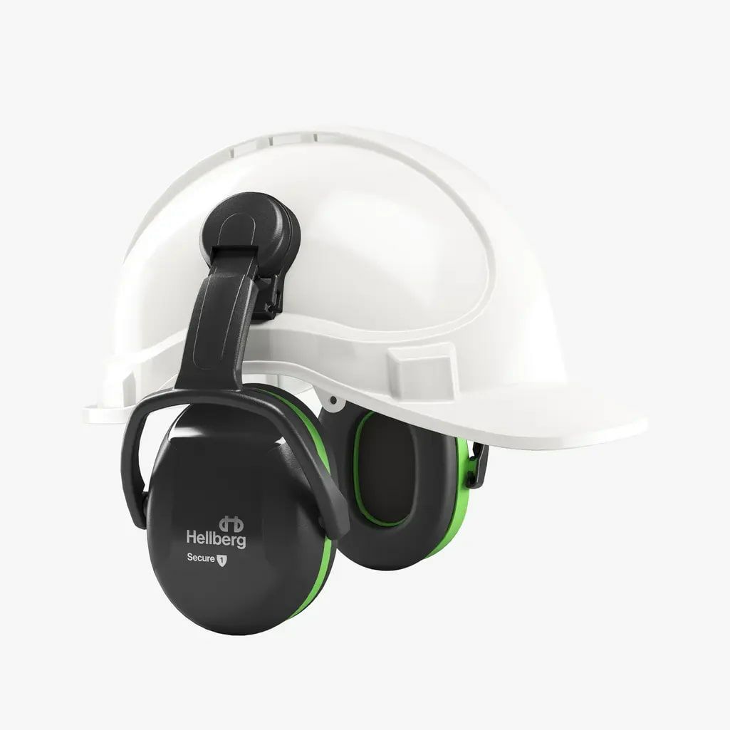 ヘルメットマウント Secure イヤマフ Hellberg（ヘルバーグ）