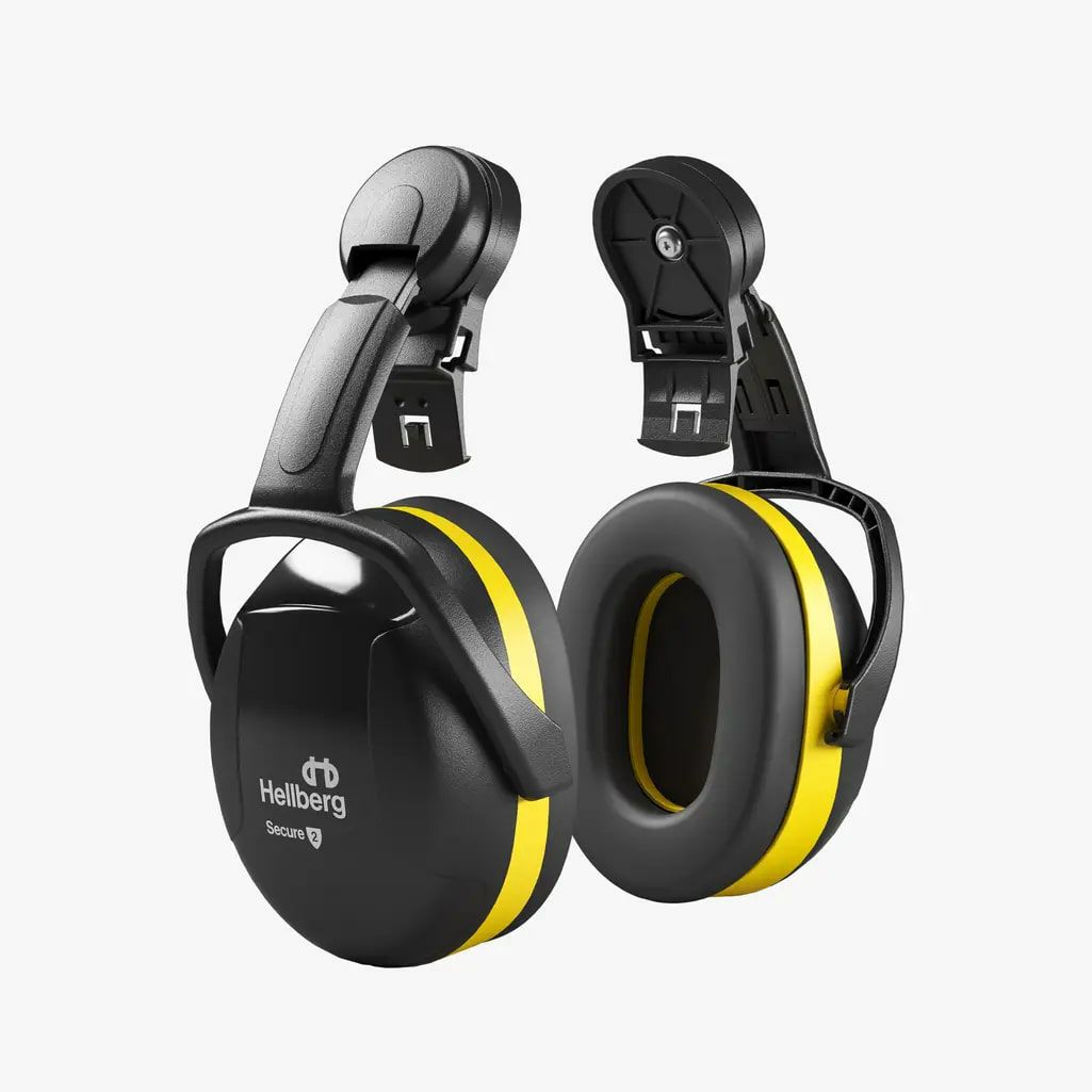 ヘルメットマウント Secure イヤマフ Hellberg（ヘルバーグ）