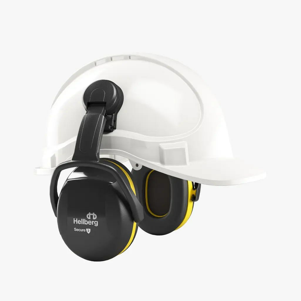 ヘルメットマウント Secure イヤマフ Hellberg（ヘルバーグ）