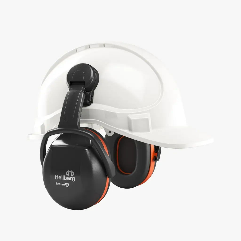ヘルメットマウント Secure イヤマフ Hellberg（ヘルバーグ）