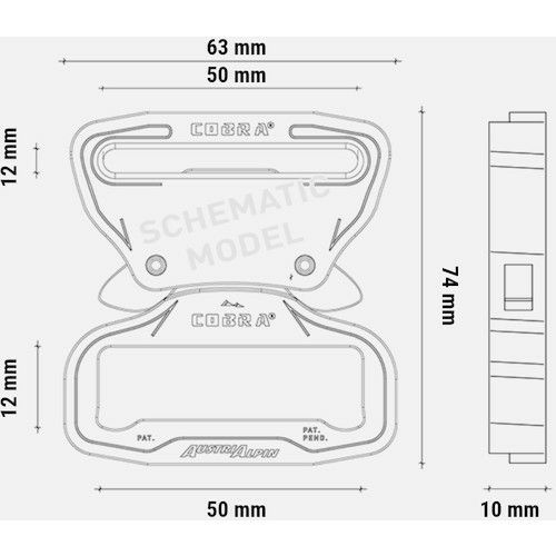 ALPIN COBRA プロスタイル バックル AustriAlpin