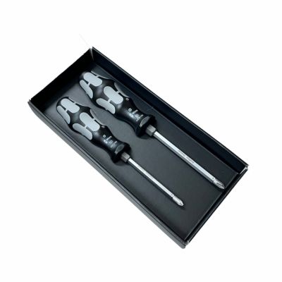 Weraダイヤモンドドライバー2本組 限定シャドウブラック